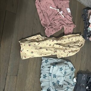 Zara 6-9m Floral sets/romper